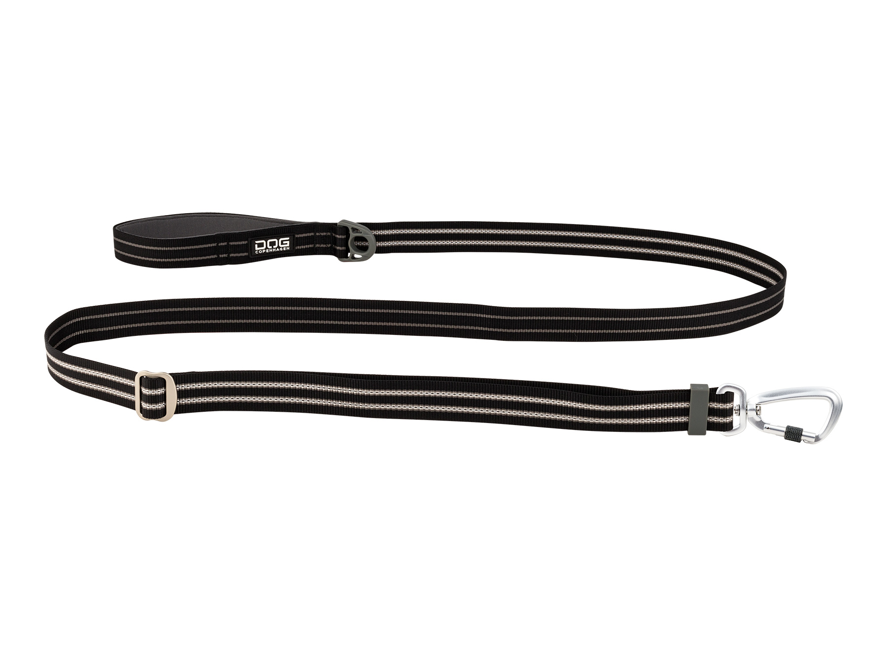 UF-Leash-Black-V1-new-car DOG Copenhagen Leine V2 Urban Freestyle Leash Schwarz