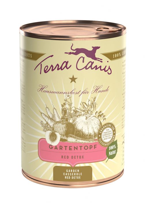 Terra-Canis_400_reddetox_web Terra Canis Gartentopf, Red Detox Mix 400g