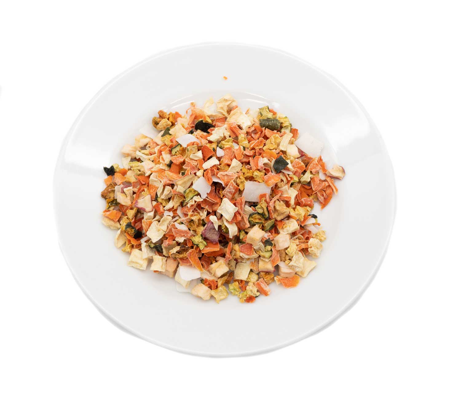 Bunter Gemüse-Mix mit Apfel-Kokos