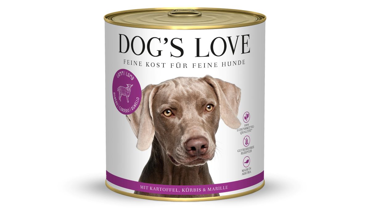DOG'S LOVE Nassfutter Adult Lamm