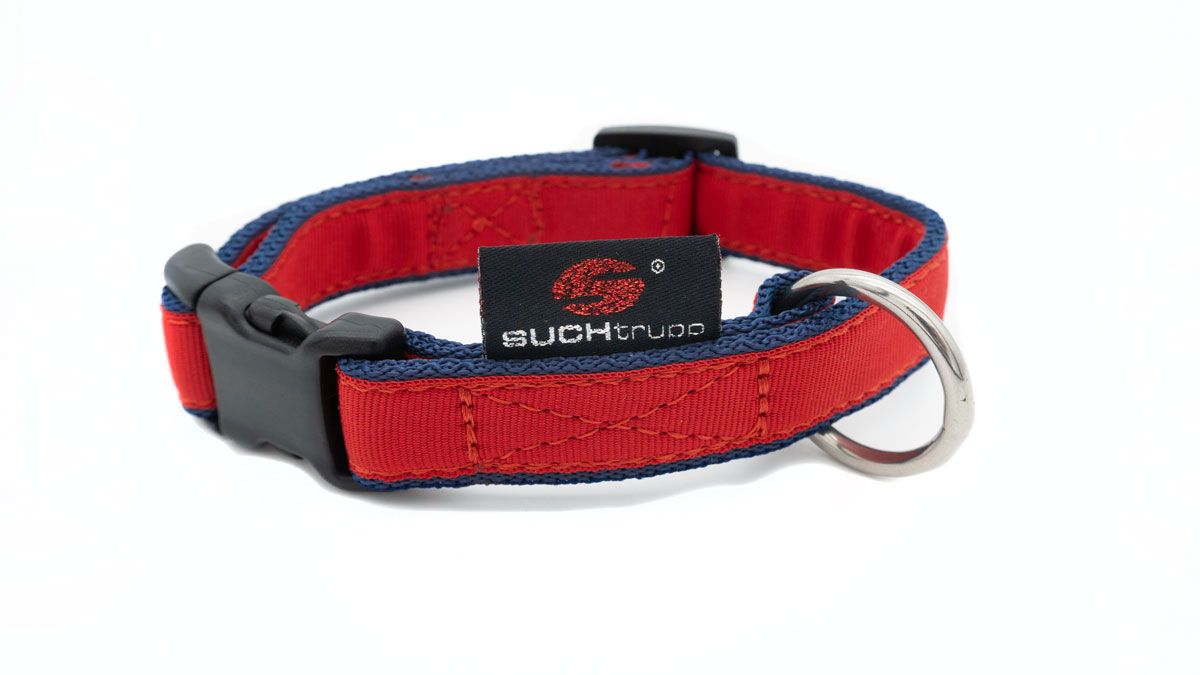 Suchtrupp-Pure-Rot-mit-blauy38rCPFPxo24q SUCHtrupp® PURE Rot (unterlegt mit Dunkelblau) Steckhalsband