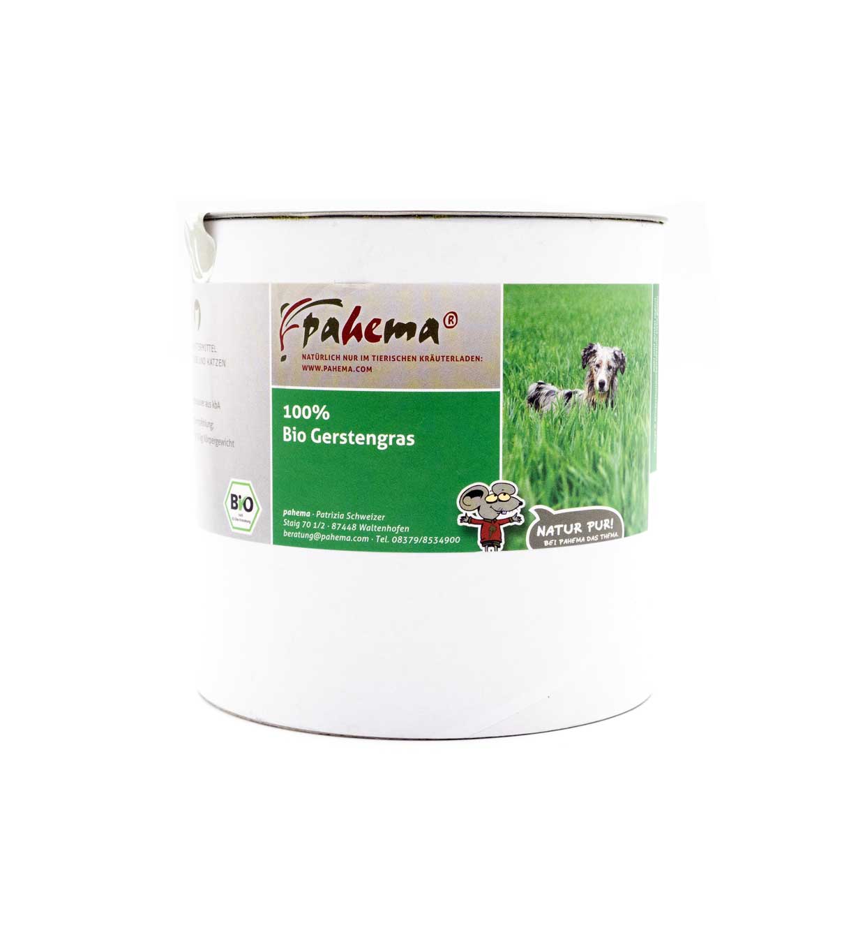 Pahema-Bio-Gerstengras-kleinyCqOtNlQmix54 Pahema Bio Gerstengras für Hunde