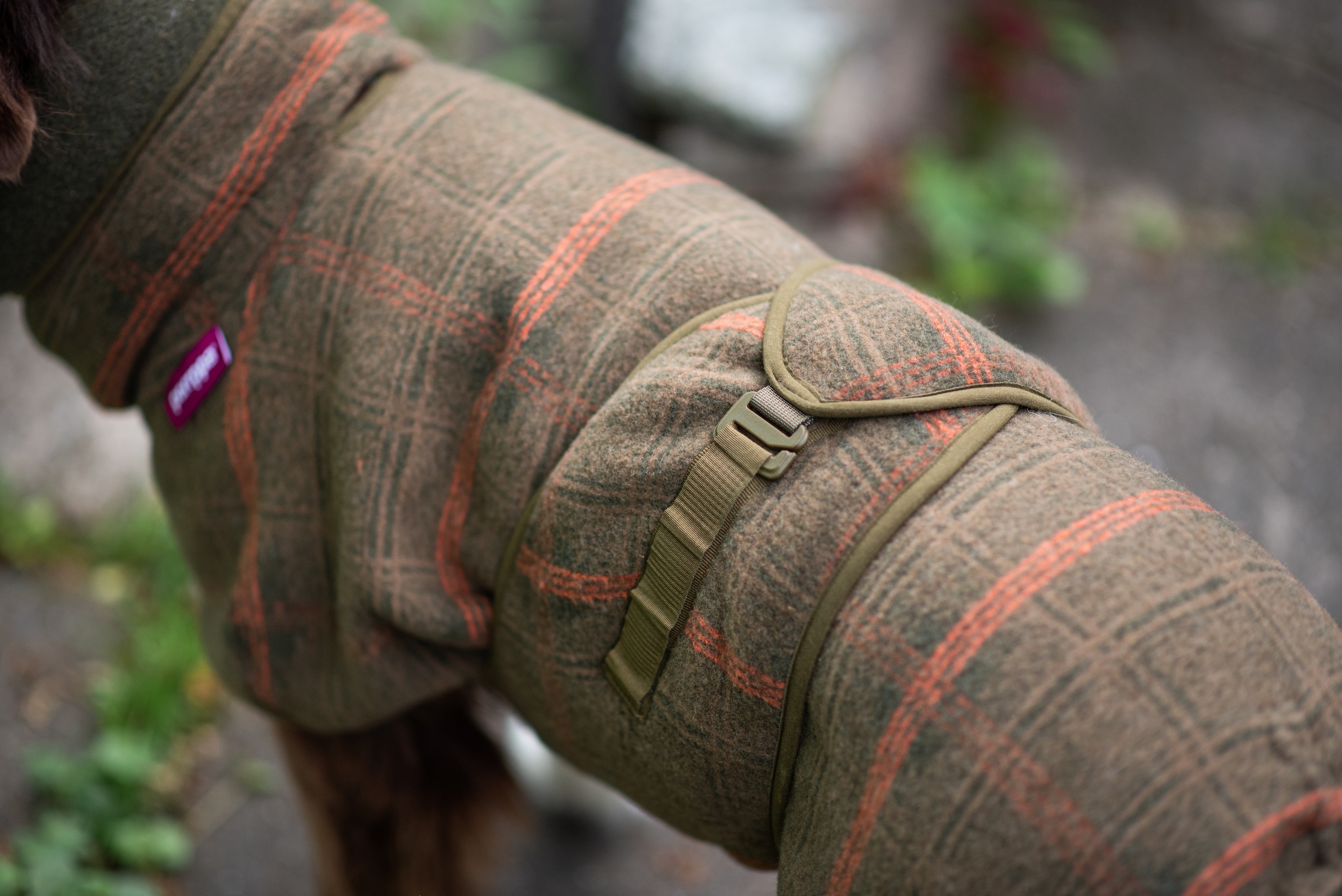 Pomppa WooliePomppa Olive - Wollmantel für Hunde