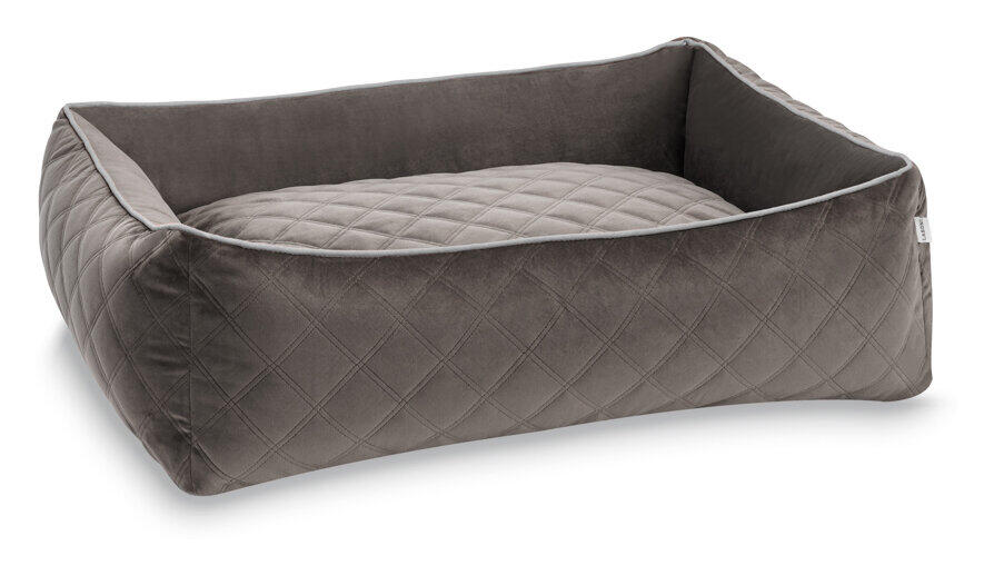 LABONI-Oxford-Stone LABONI Orthopädisches Hundebett OXFORD Stone Gr. M (85 x 66 x 22 cm)