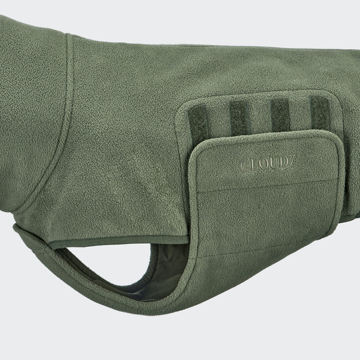 CLOUD7 Hundepullover Derby 2.0 Fleece Khaki