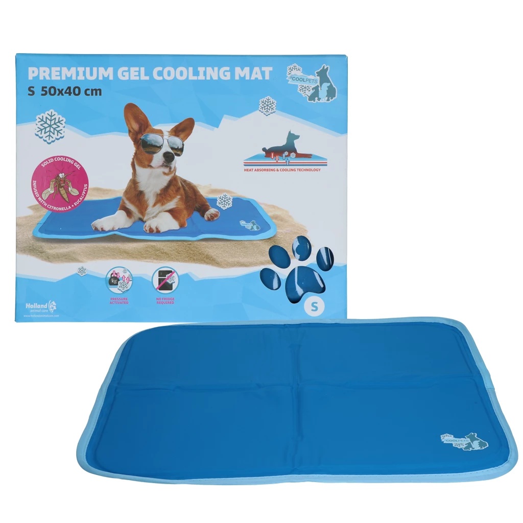 CoolPets Premium Cooling Mat | Kühlmatte mit Citronella und Eukalyptus
