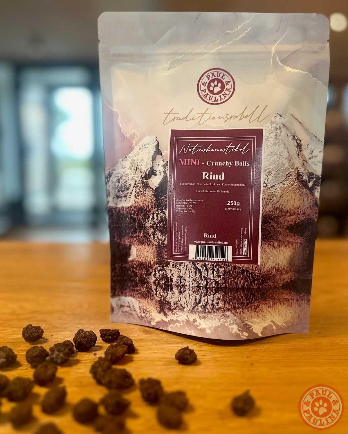 Paul & Paulina MINI - Crunchy Balls 250g