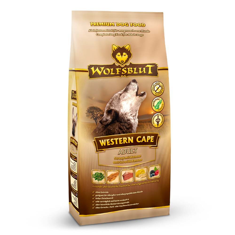 Wolfsblut Western Cape mit Straußenfleisch und Banane 2 kg