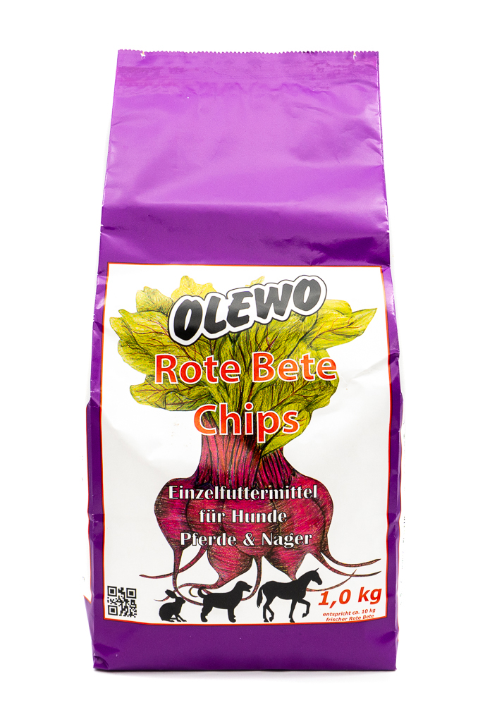 OLEWO Rote-Bete-Chips 1 kg