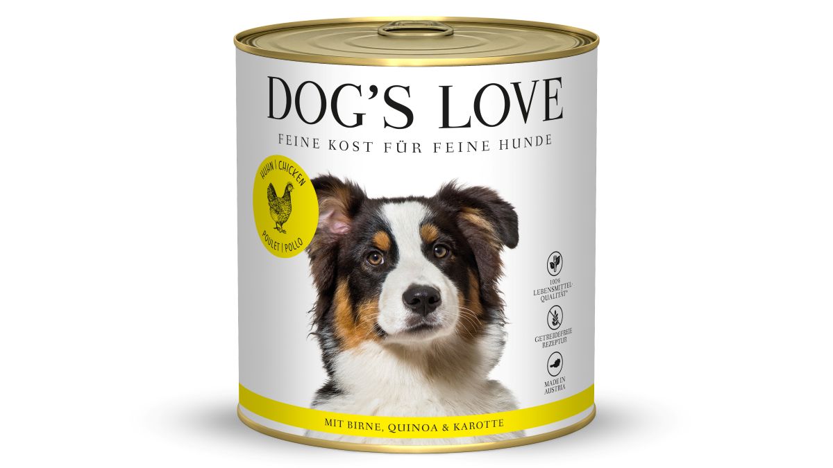 DOG'S LOVE Nassfutter Adult Huhn