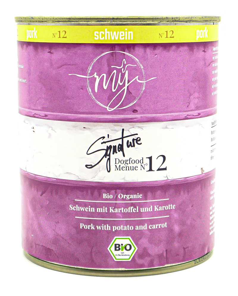 Mÿ Signature Bio-Schwein Kartoffel, Karotte 820 g