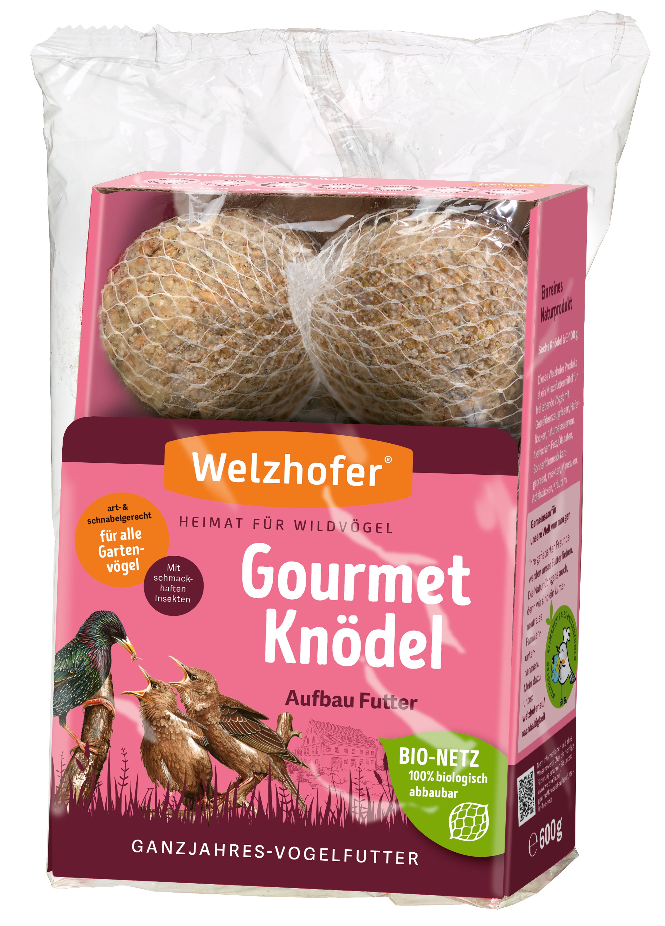 Welzhofer Gourmetknödel Aufbaufutter 6 x 100 g