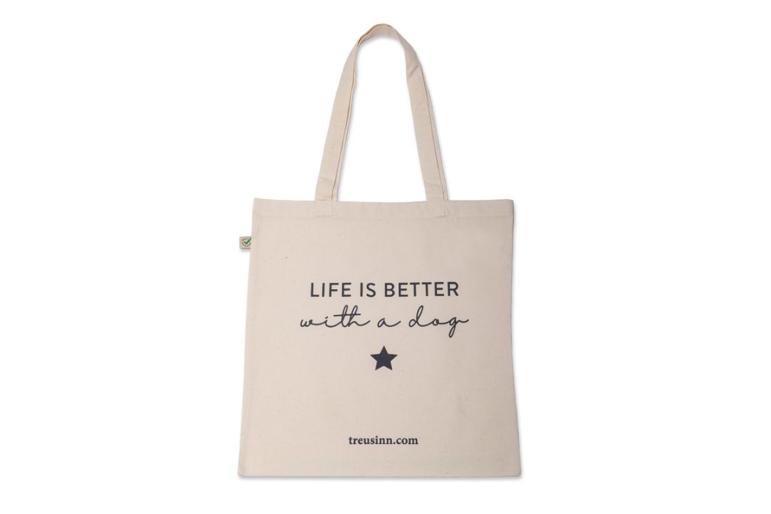 TREUSINN Shopper CANVAS Life is better
