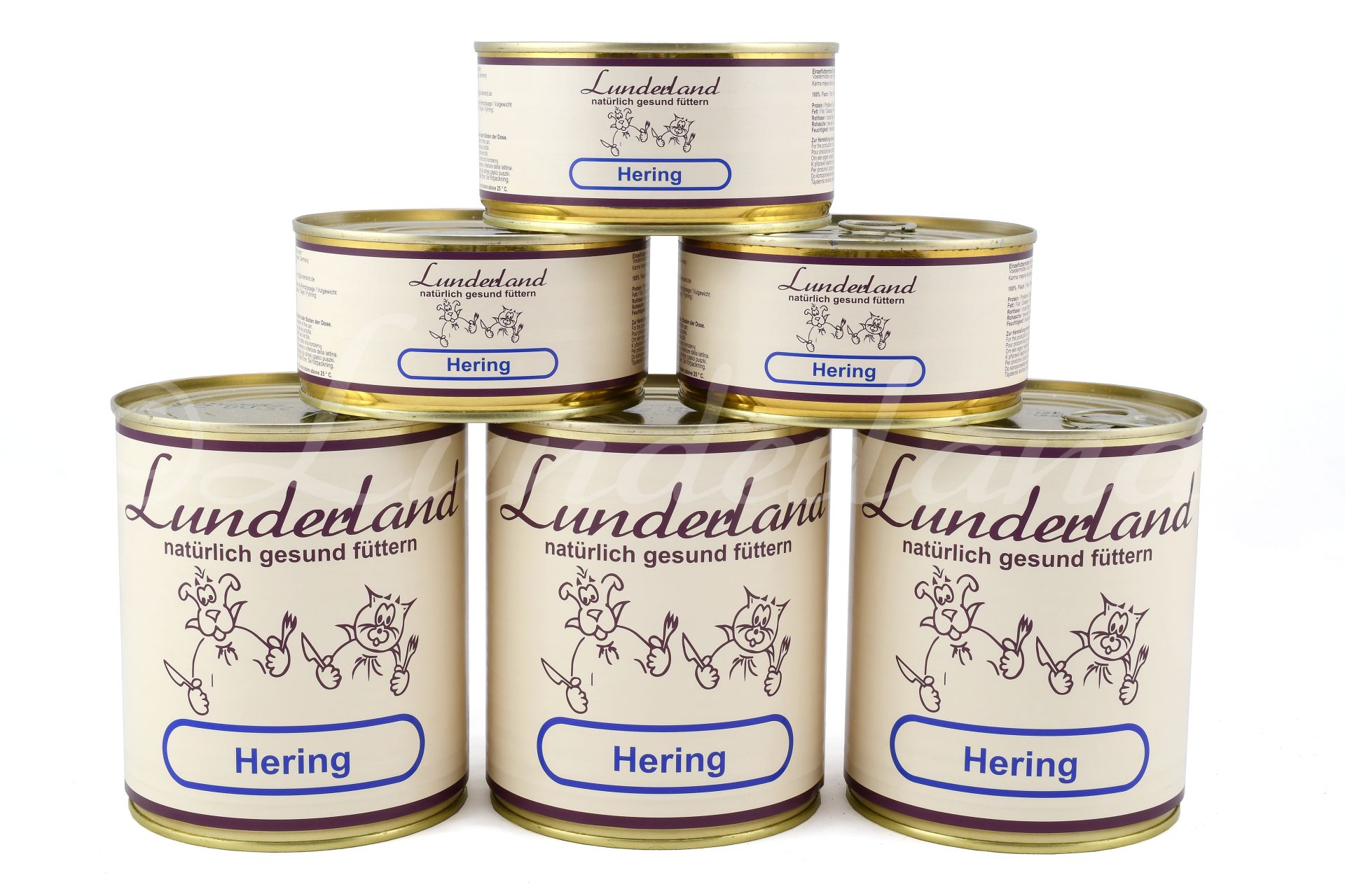Lunderland Dosenfleisch Hering 800 g