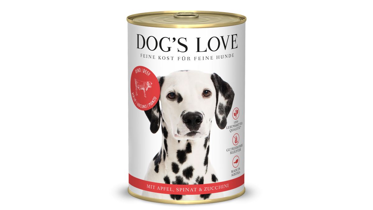 DOG'S LOVE Nassfutter Adult Rind
