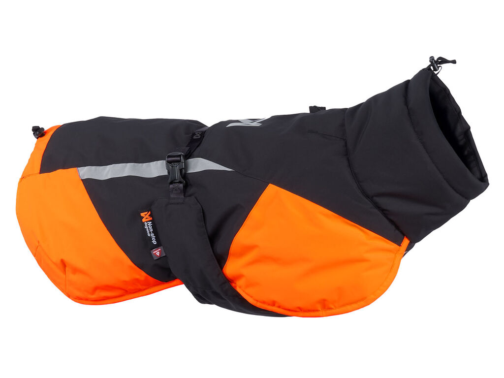 Non-stop dogwear Glacier Jacket 3.0 schwarz / orange