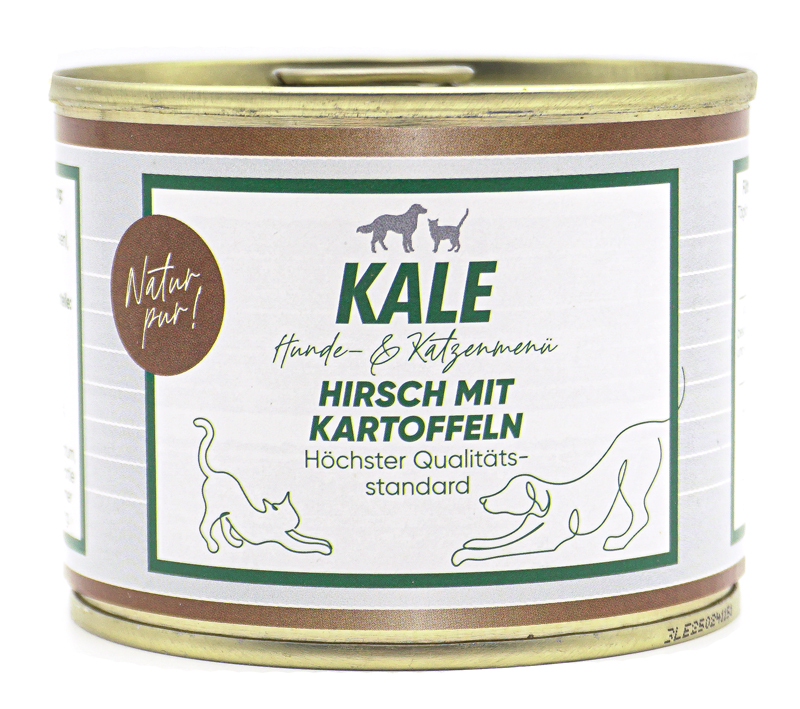 KALE Hirsch mit Kartoffeln 200 g