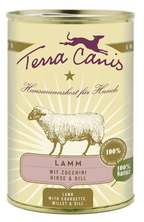 Classic_Lamm_400 Terra Canis Lamm mit Zucchini Hirse & Dill