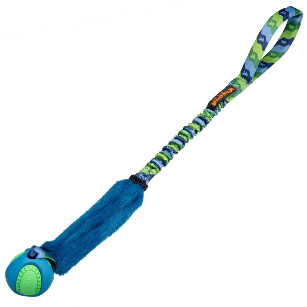 Tug-E-Nuff Fauxtastic Power Ball Bungee Zerrspielzeug