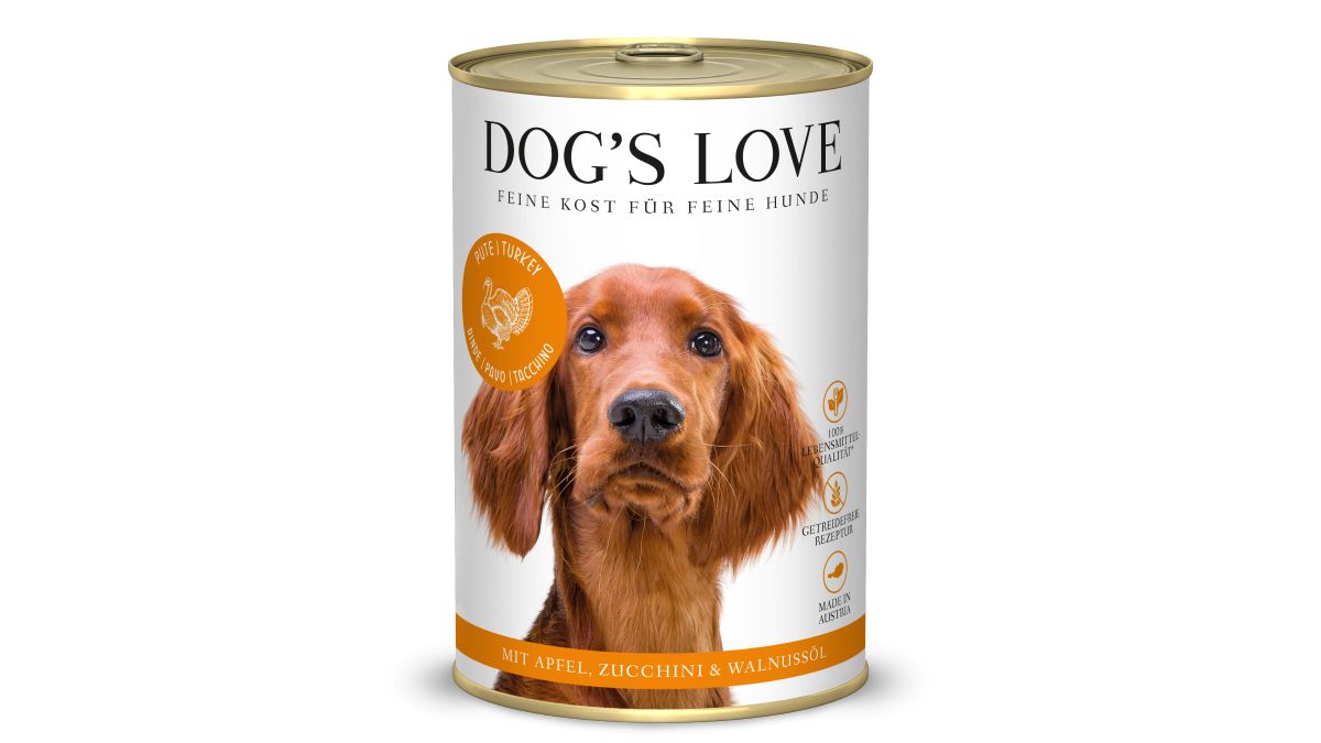 DOG'S LOVE Nassfutter Adult Pute