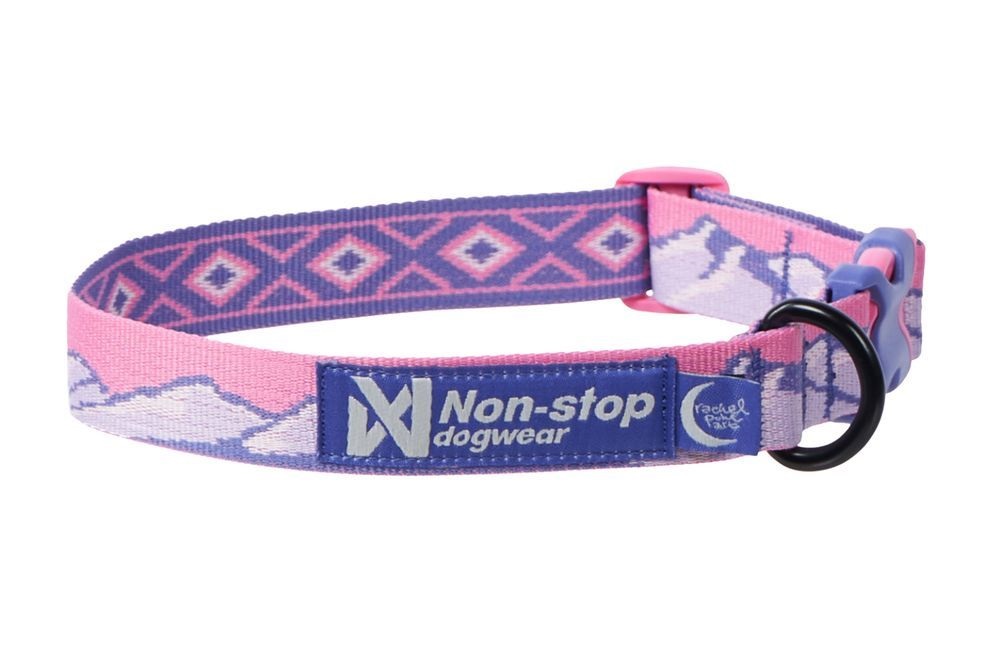 RP-pink Non-stop dogwear Trail quest collar Rachel Pohl edition purple/pink