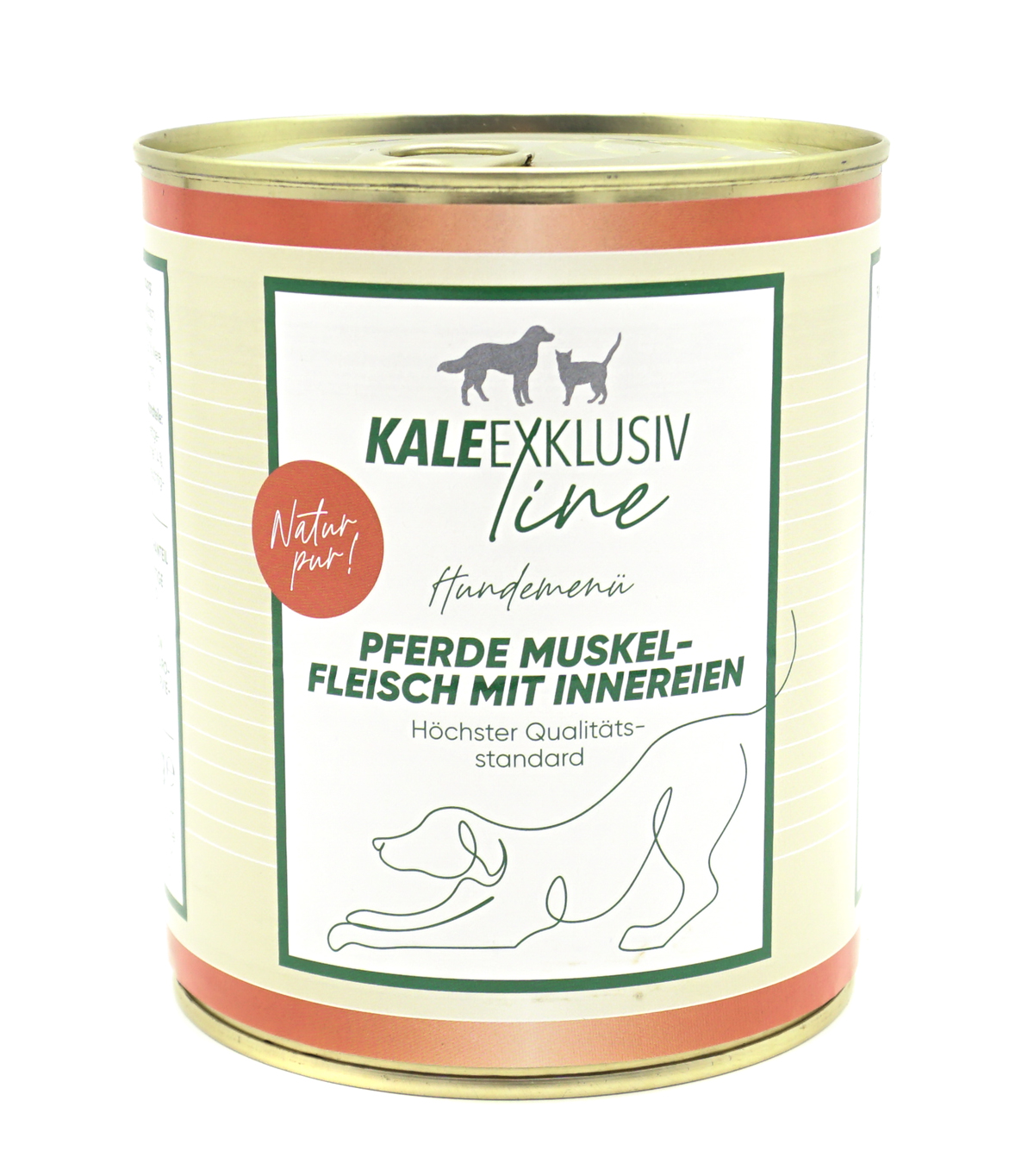 KALE Pferde Muskelfleisch mit Innereien 800 g STL