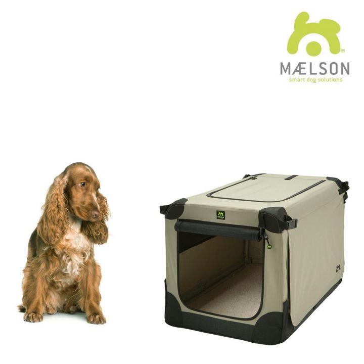 SoftKennel_72_tan Maelson Soft Kennel Beige