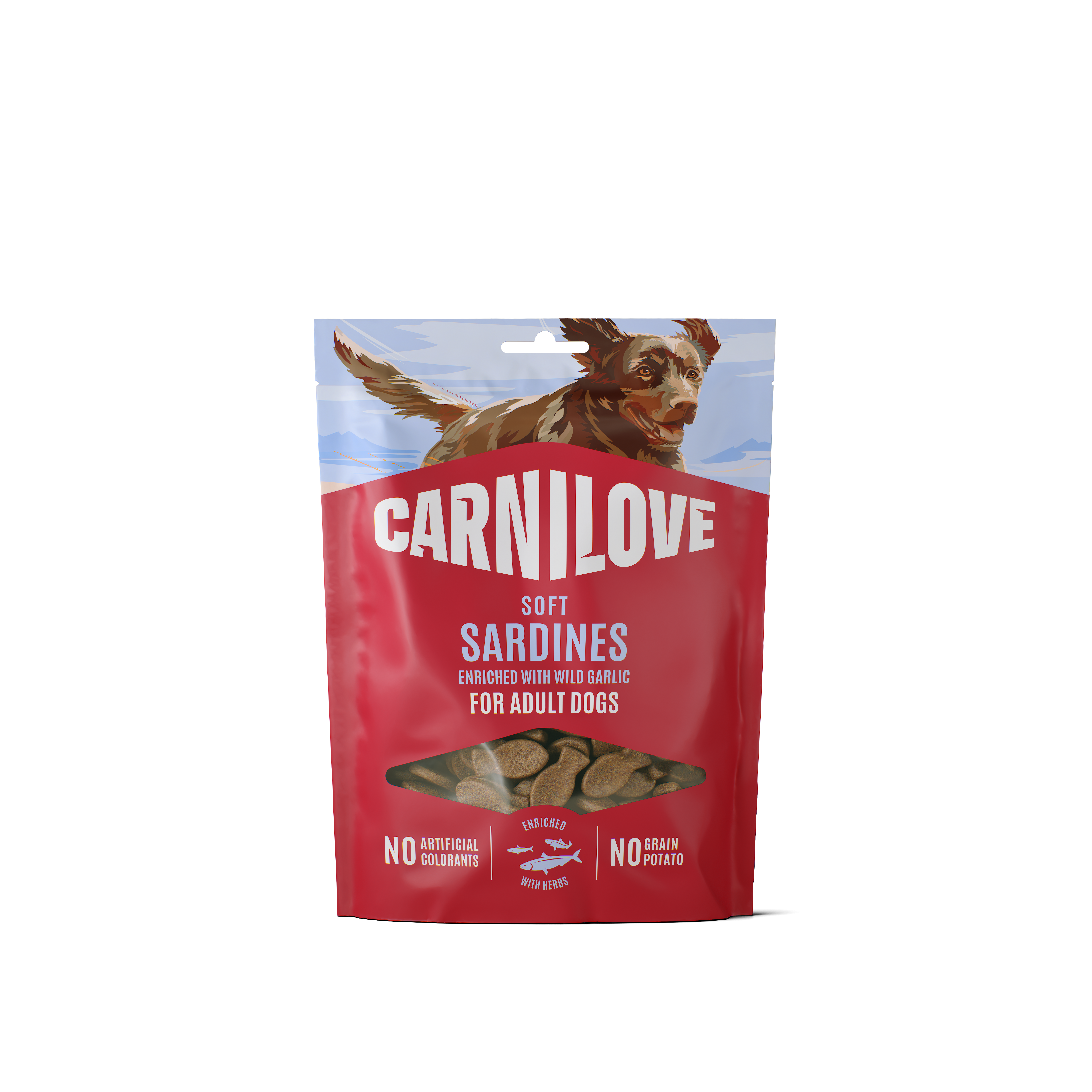 Carnilove Soft Snack Sardinen mit Bärlauch 200g