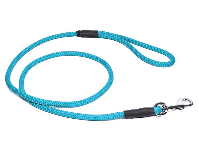 MYSTIQUE Einfache Rundleine 8 mm / 1,50m mit einem Karabiner
