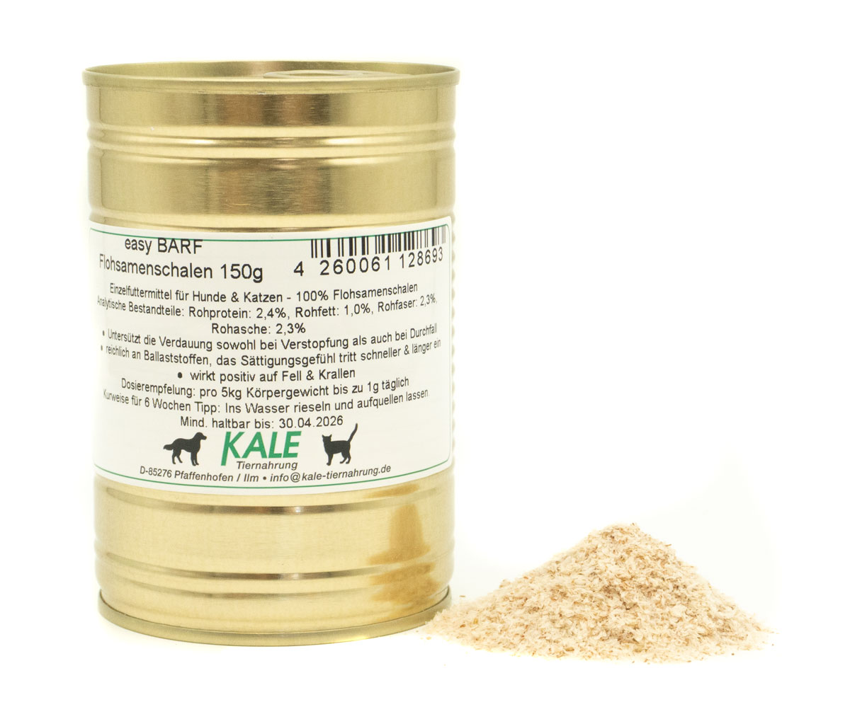 KALE easy B.A.R.F. Flohsamenschalen 