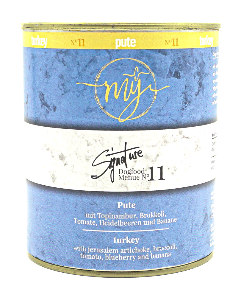 Mÿ Signature Pute Topinambur Heidelbeeren Banane 820 g