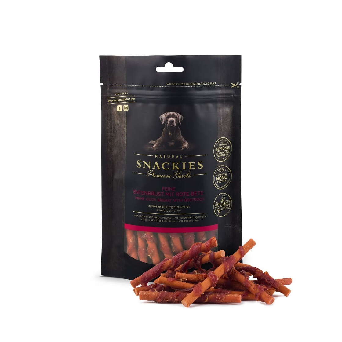 feine-entenbrust-mit-rote-beete-170g SNACKIES Feine Entenbrust mit Rote Beete 170g