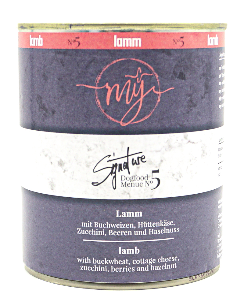 Mÿ Signature Lamm Buchweizen Hüttenkäe. Beeren Haselnuss 820 g