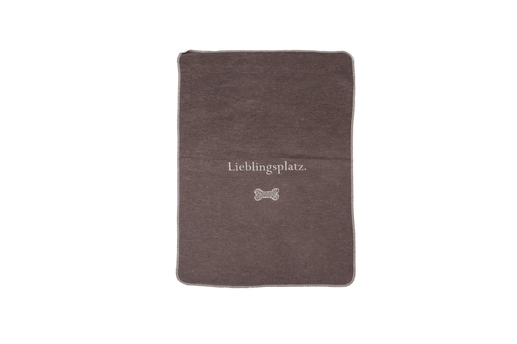 DF Decke Lieblingsplatz 70 x 90 cm - braun