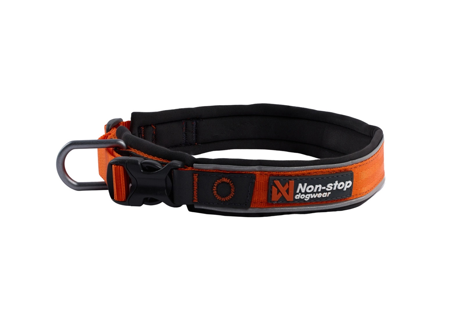 roam_collar_1 Non-stop dogwear Roam Collar, gepolstertes Halsband Orange