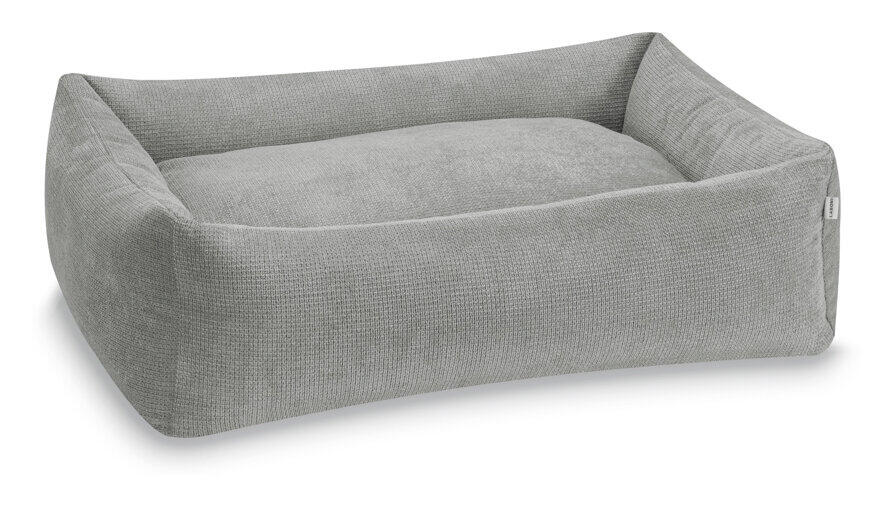 LABONI-Tudor-Grey-Hundebett LABONI Orthopädisches Hundebett TUDOR Grey Gr. M (85 x 66 x 22 cm)