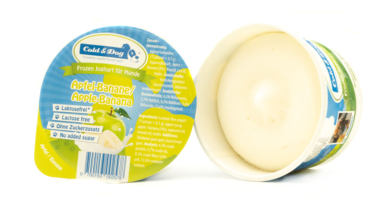 Cold & Dog Hundeeis Apfel-Banane