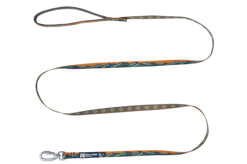 Non-stop dogwear Trail quest leash Rachel Pohl edition teal/oak