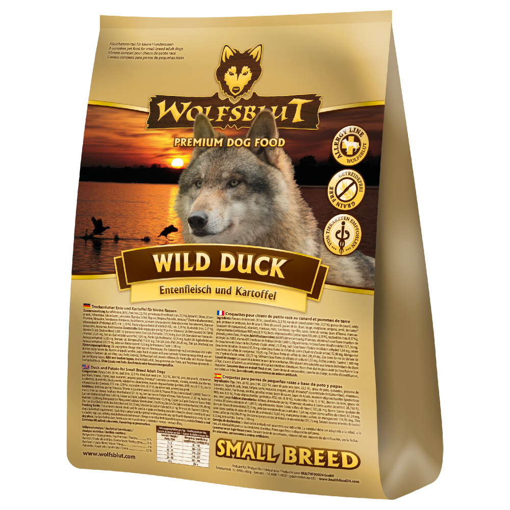 Wolfsblut Wild Duck Small Breed 2 kg