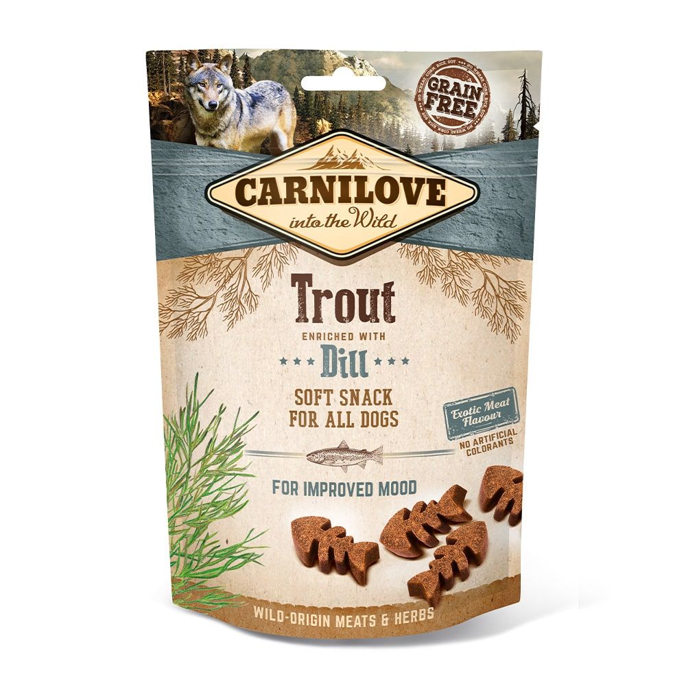 Carnilove_Hund_Premium_Soft_Snack_Trout_with_Dill_Forelle_mit_Dill_Verpackung_200g-min_1920x1920 Carnilove Soft Snack Forelle mit Dill 200g