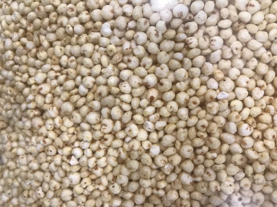 Hirse-gepoppt KALE Goldhirse gepoppt