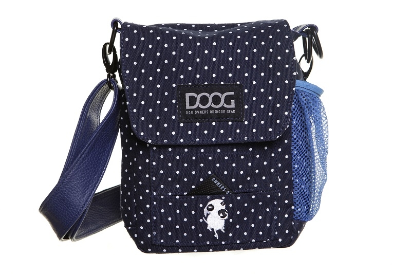 DOOG® Gassitasche | Schultertasche navy/polka dot Stella