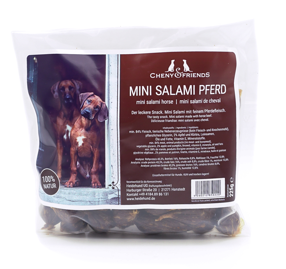 Mini-Salami für Hunde
