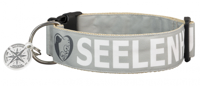 Segeltuch Halsband MUD Seelenhund Gr. S