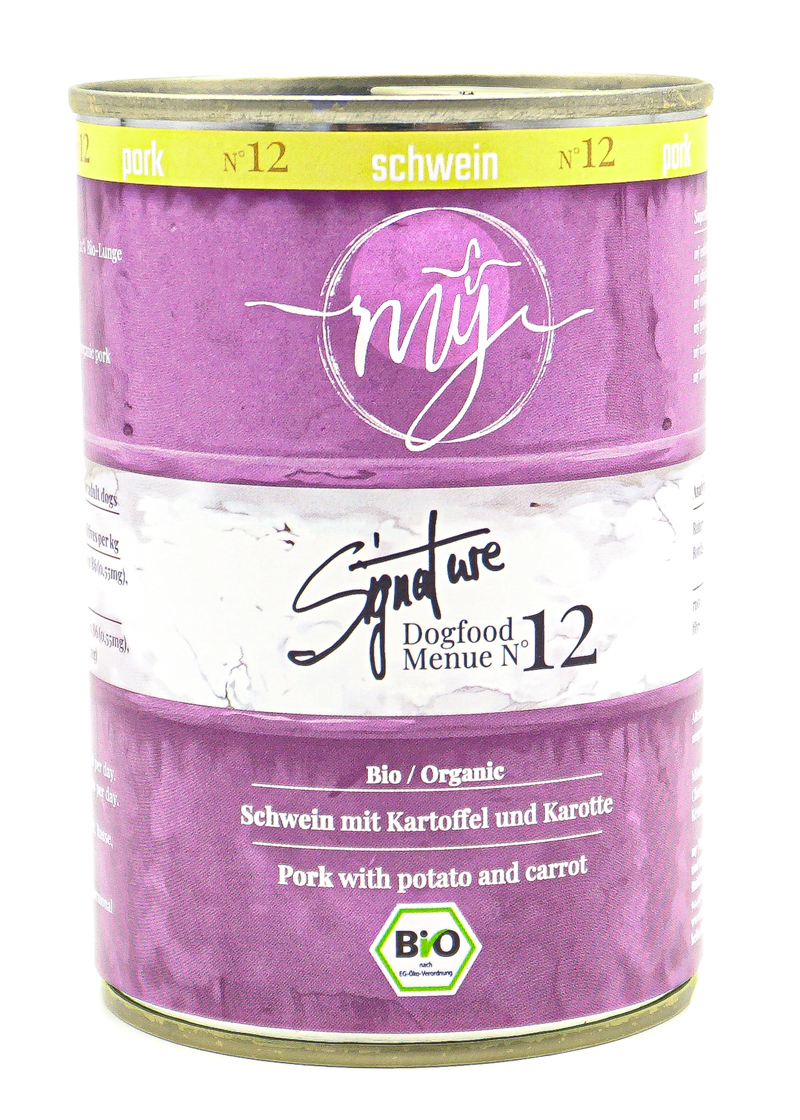 Mÿ Signature Bio-Schwein Kartoffel, Karotte 410 g