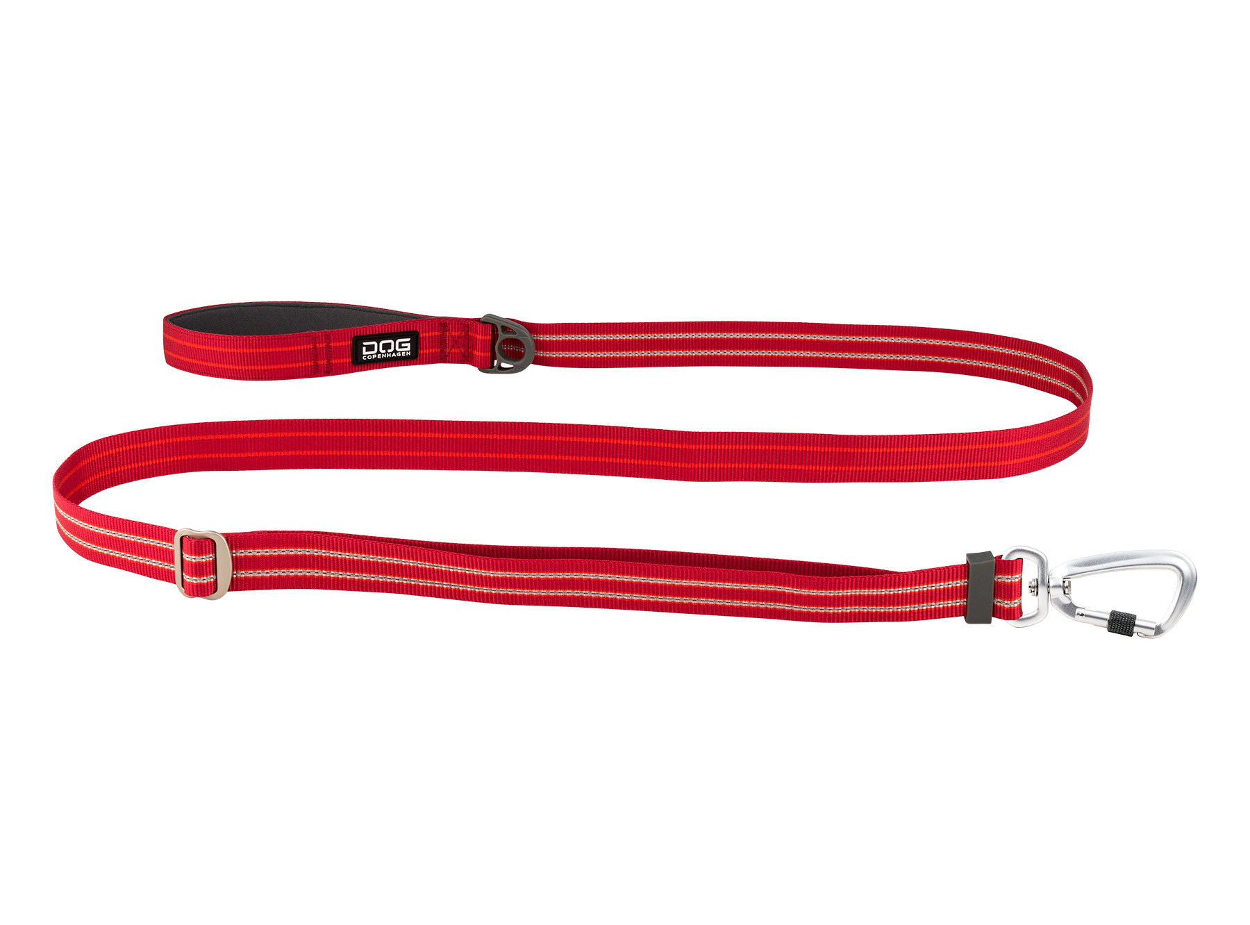 UF-Leash-ClassicRed-V1-new-car DOG Copenhagen Leine V2 Urban Freestyle Leash Rot