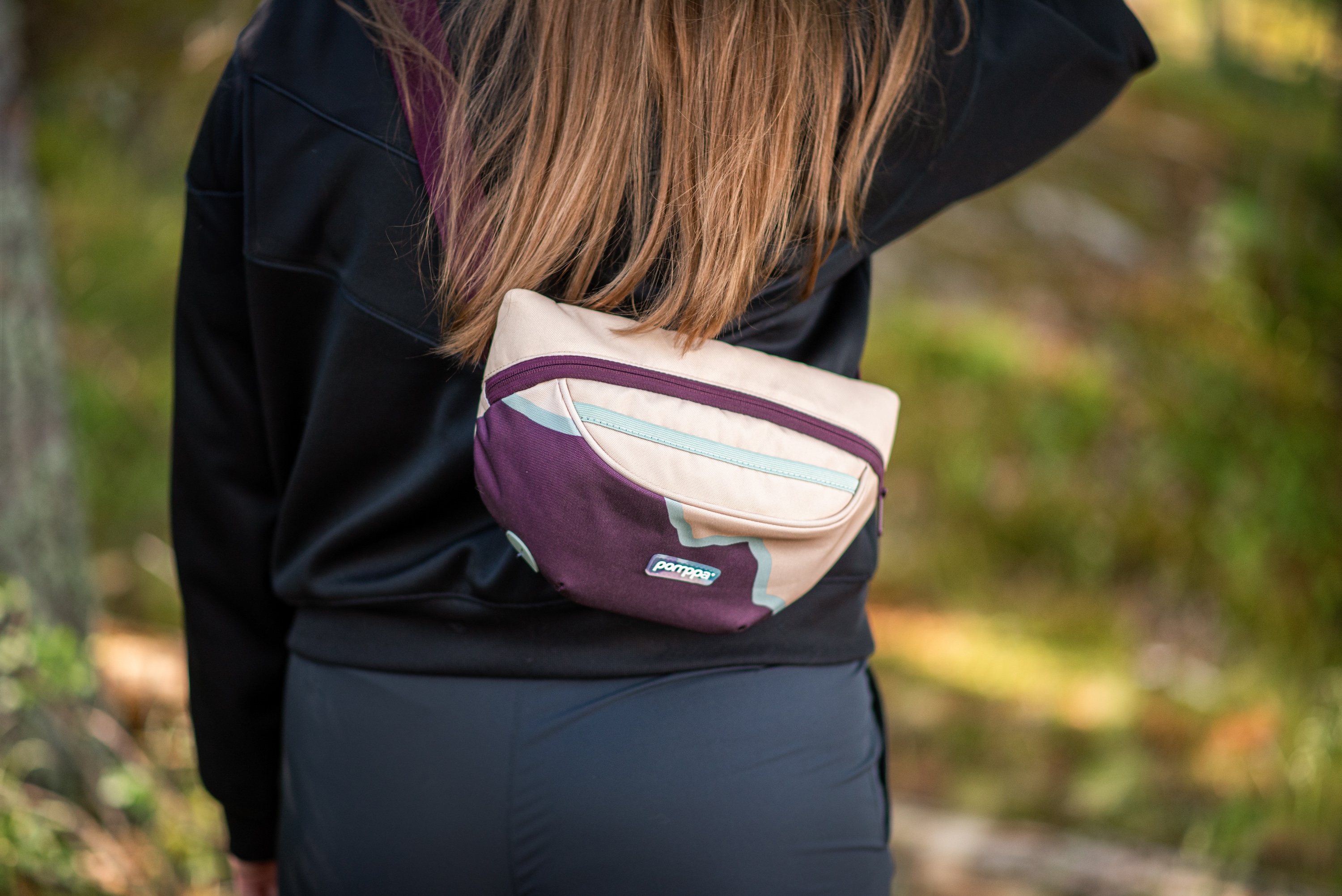 Pomppa Belt Bag Bauchtasche Maroon