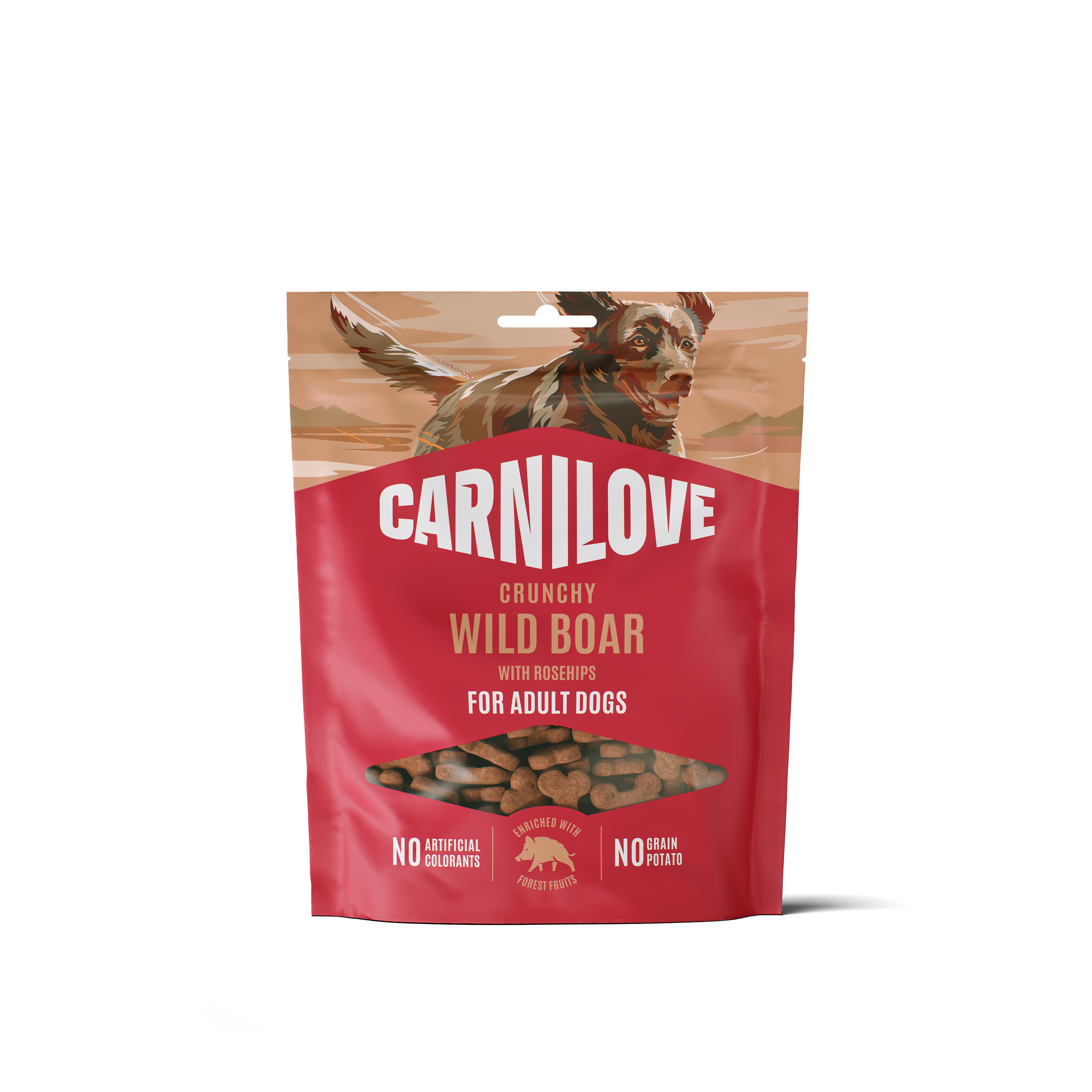 Carnilove Crunchy Snack Wildschwein mit Hagebutte 200g