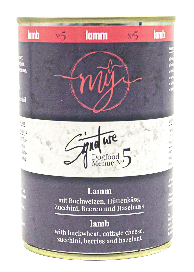 Mÿ Signature Lamm Buchweizen Hüttenkäe. Beeren Haselnuss 410 g