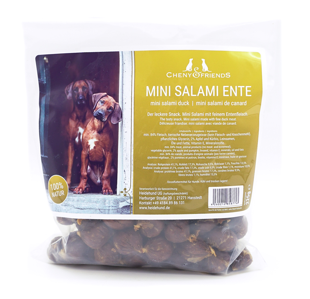 Mini-Salami für Hunde